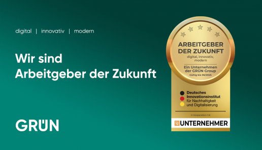 GRÜN Software Group erhält Siegel
