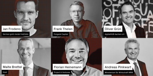 The ATEC X participants expect exciting keynotes from top speakers such as Jan Frodeno, Frank Thelen, Dr. Oliver Grün, Malte Brettel, Florian Heinemann or Prof. Dr. Andreas Pinkwart