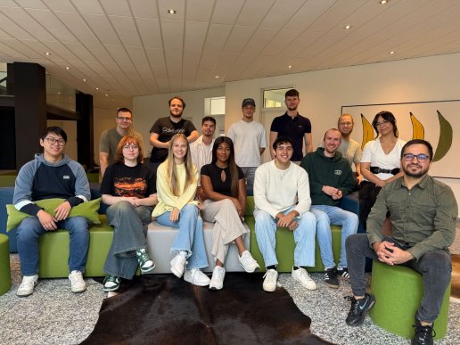 Unsere Auszubildenden bei der GRÜN Software Group