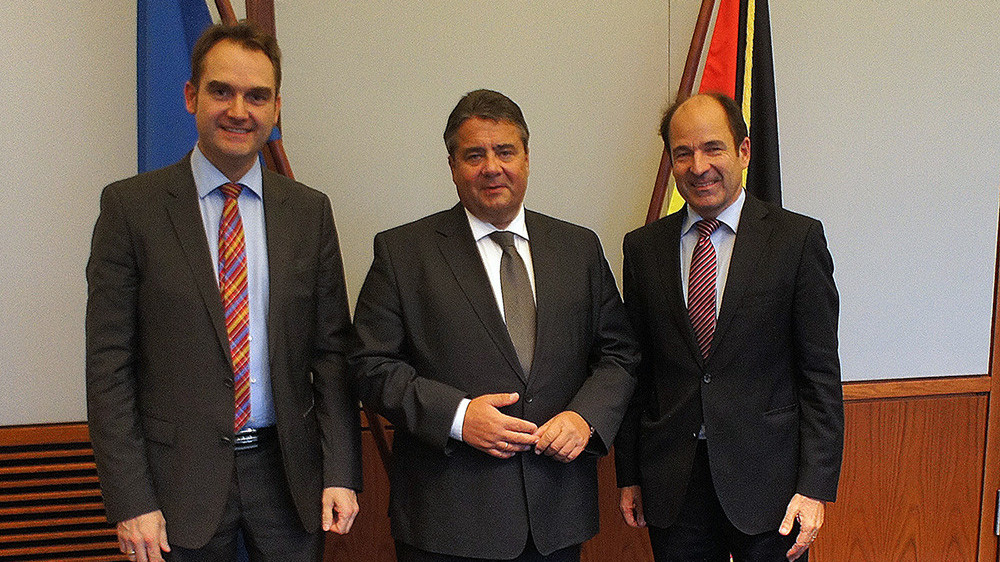 BITMi-Spitze trifft Bundeswirtschaftsminister Sigmar Gabriel