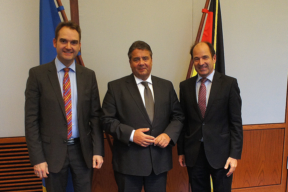 BITMi top meets Federal Minister of Economics Sigmar Gabriel