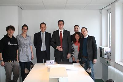 Aachener Oberbürgermeister besucht GRÜN Aachener Oberbürgermeister besucht GRÜN