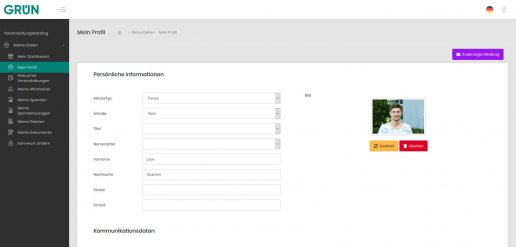 Online Communityin GRÜN eVEWA4