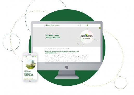 Softrelaunch der Website vom „Grünen Punkt“ durch Digitalagentur giftGRÜN
