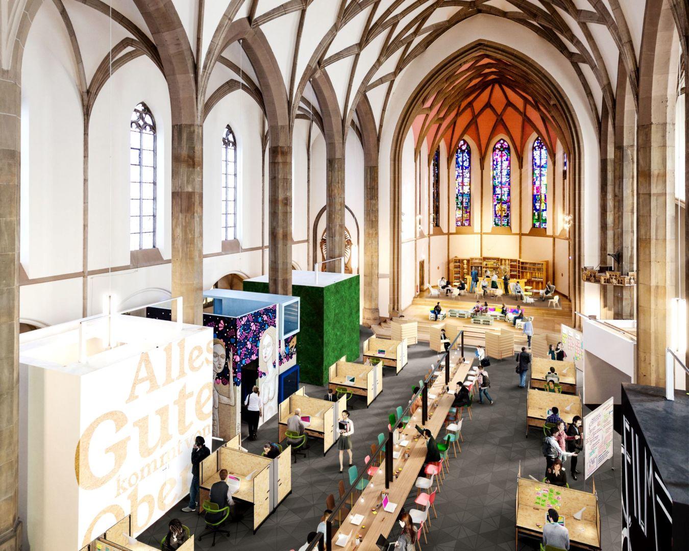 digitalHUB Aachen entwickelt DIGITAL CHURCH als Leuchtturm.