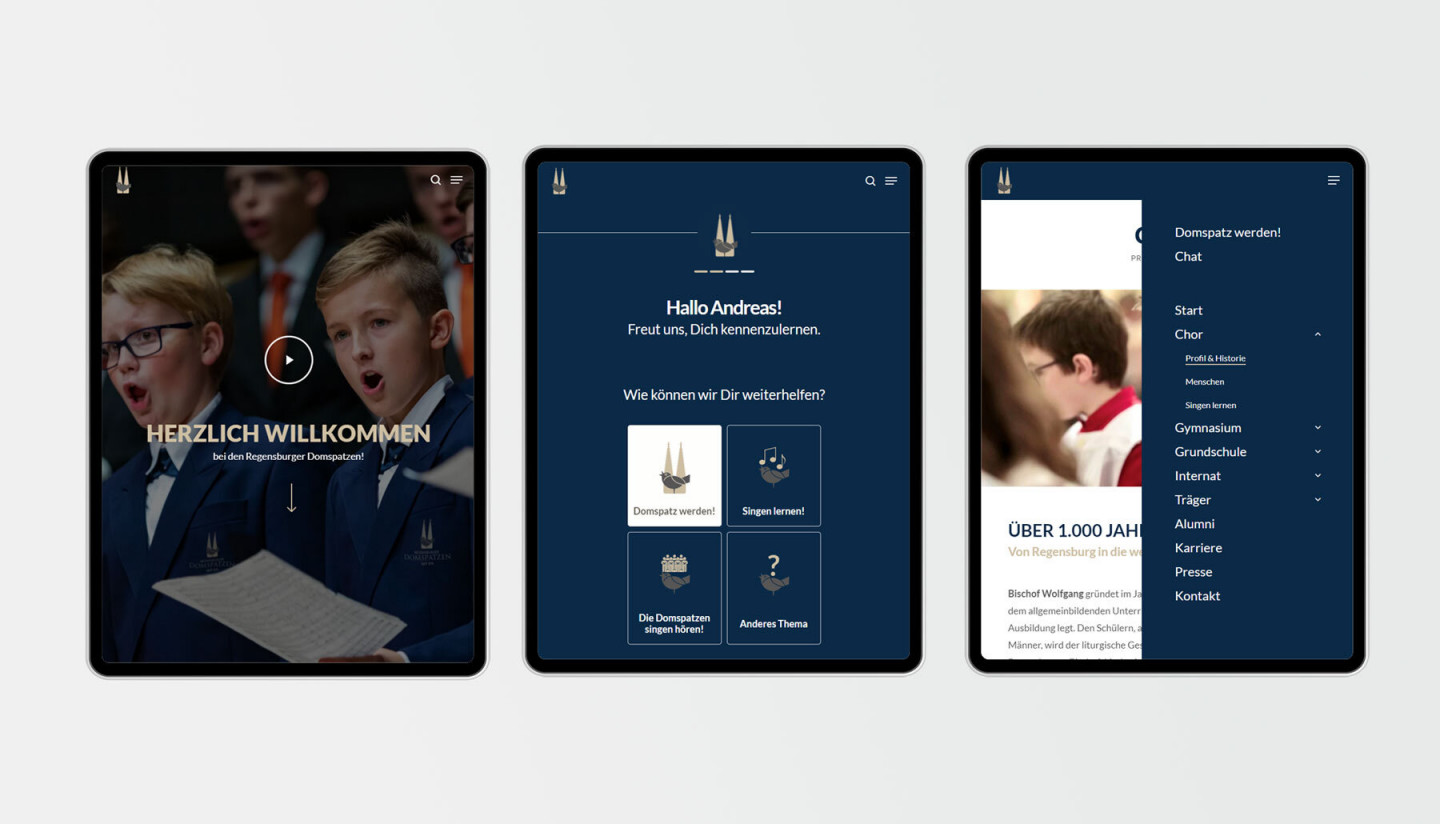 giftGRÜN relauncht Website vom ältesten Knabenchor der Welt