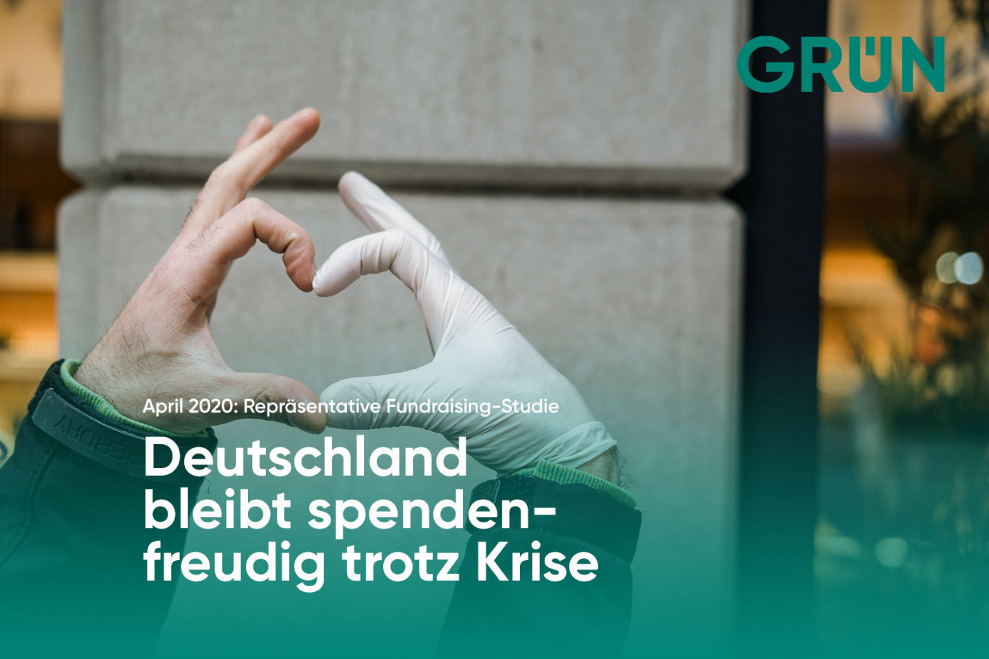 Unsere Fundraising-Agentur GRÜN alpha hat eine repräsentative Studie zur Spendenbereitschaft in der Corona-Krise durchgeführt.