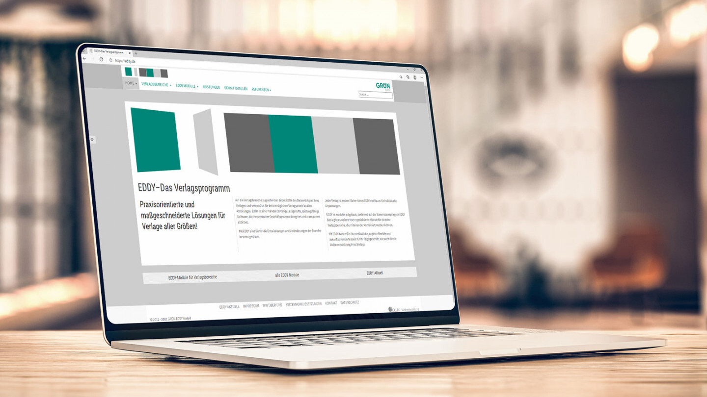 GRÜN EDDY expands the platform of the GRÜN Software Group for publishing software.