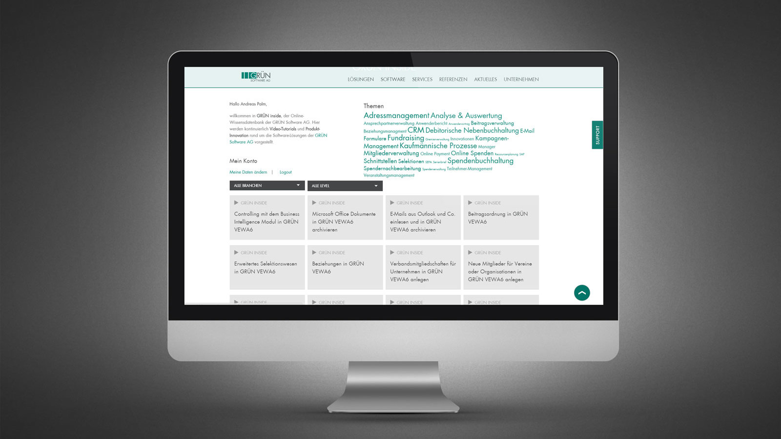 GRÜN inside: Exklusive Video-Tutorials und Produkt-Innovationen