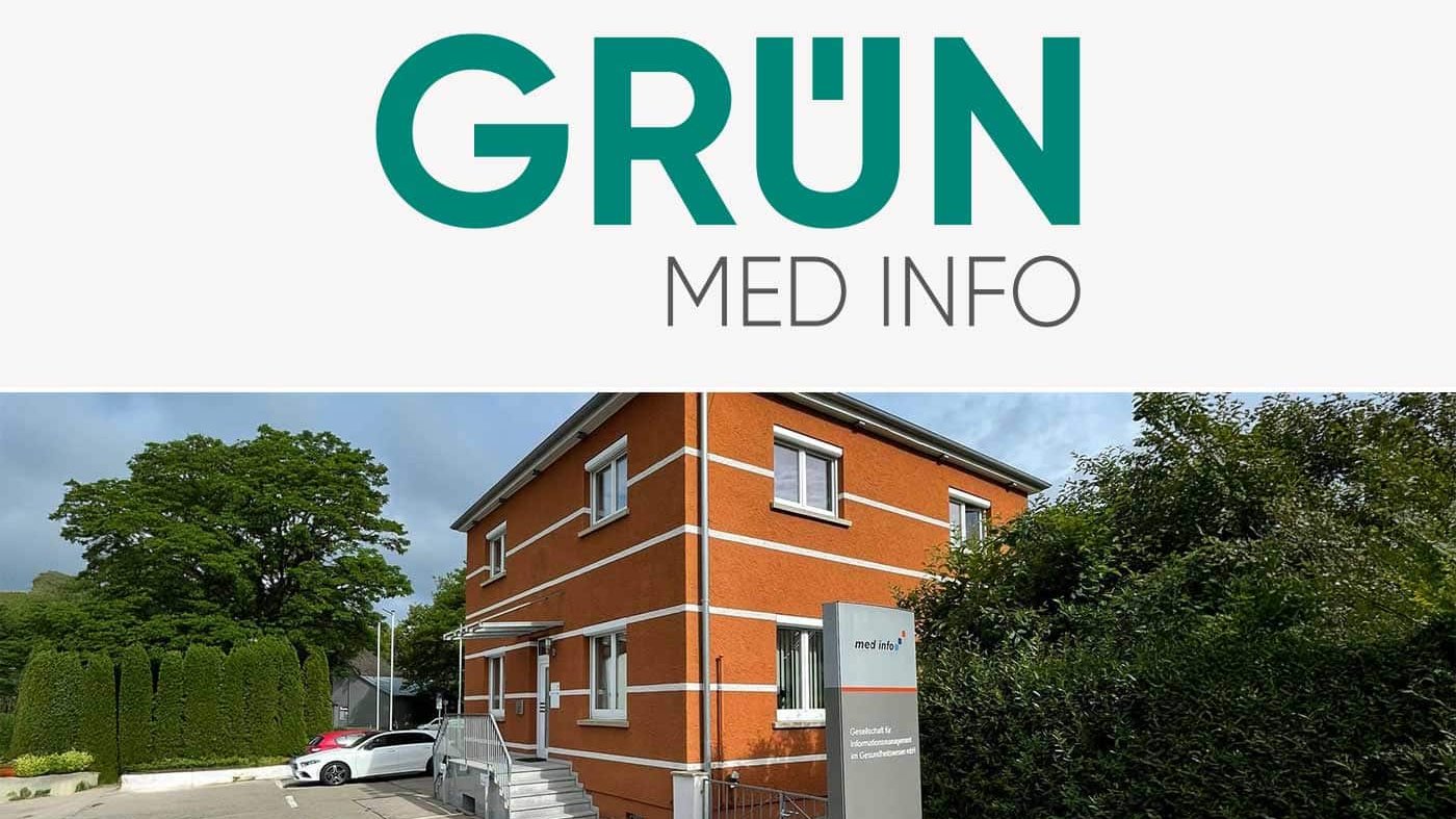 Verbandsdienstleister med info wird zu GRÜN med info