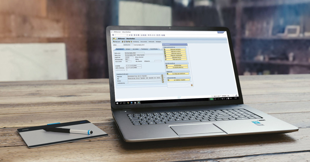 GRÜN MFplus - SAP certified software for member management and donation management