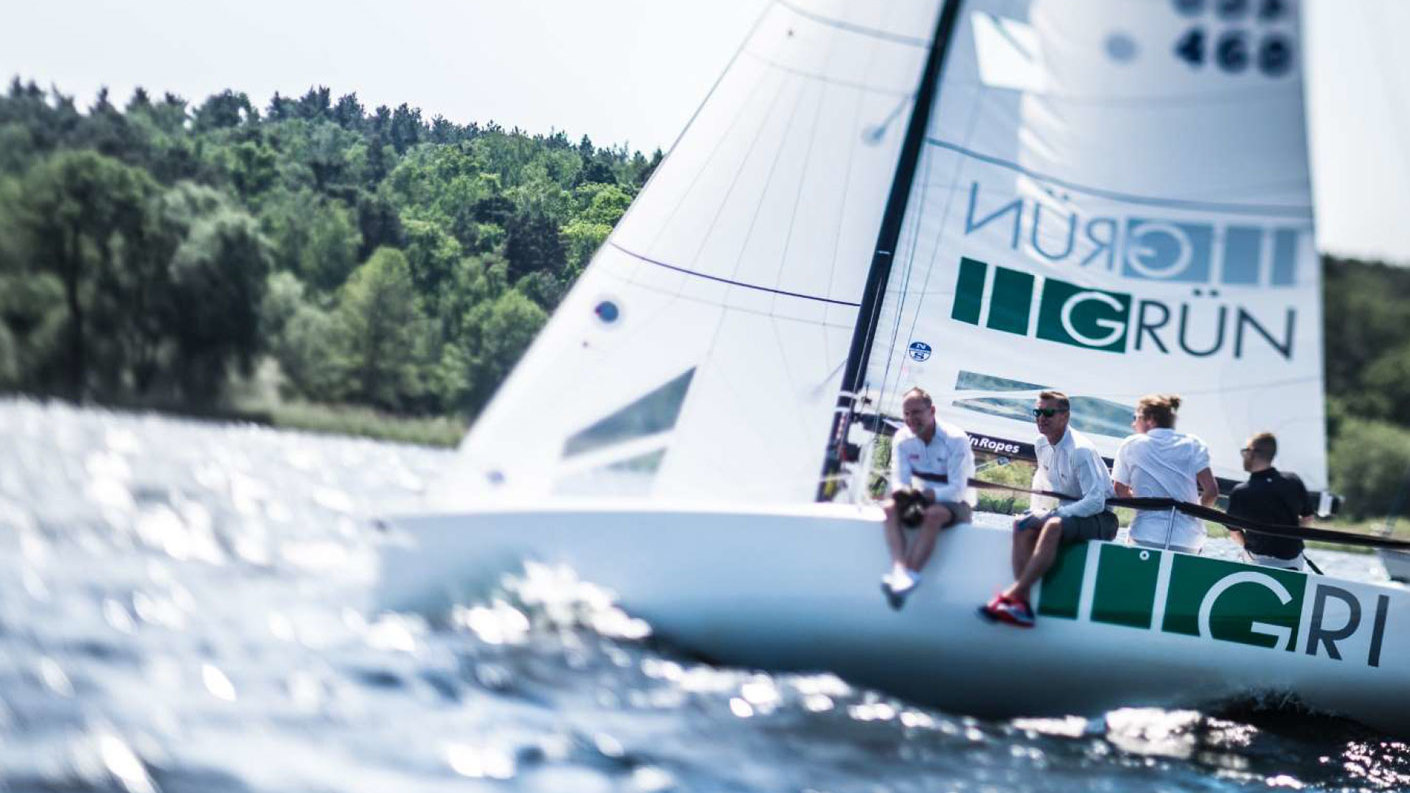 Das GRÜN Sailing hat 2019 an 12 Segelregatten teilgenommen.
