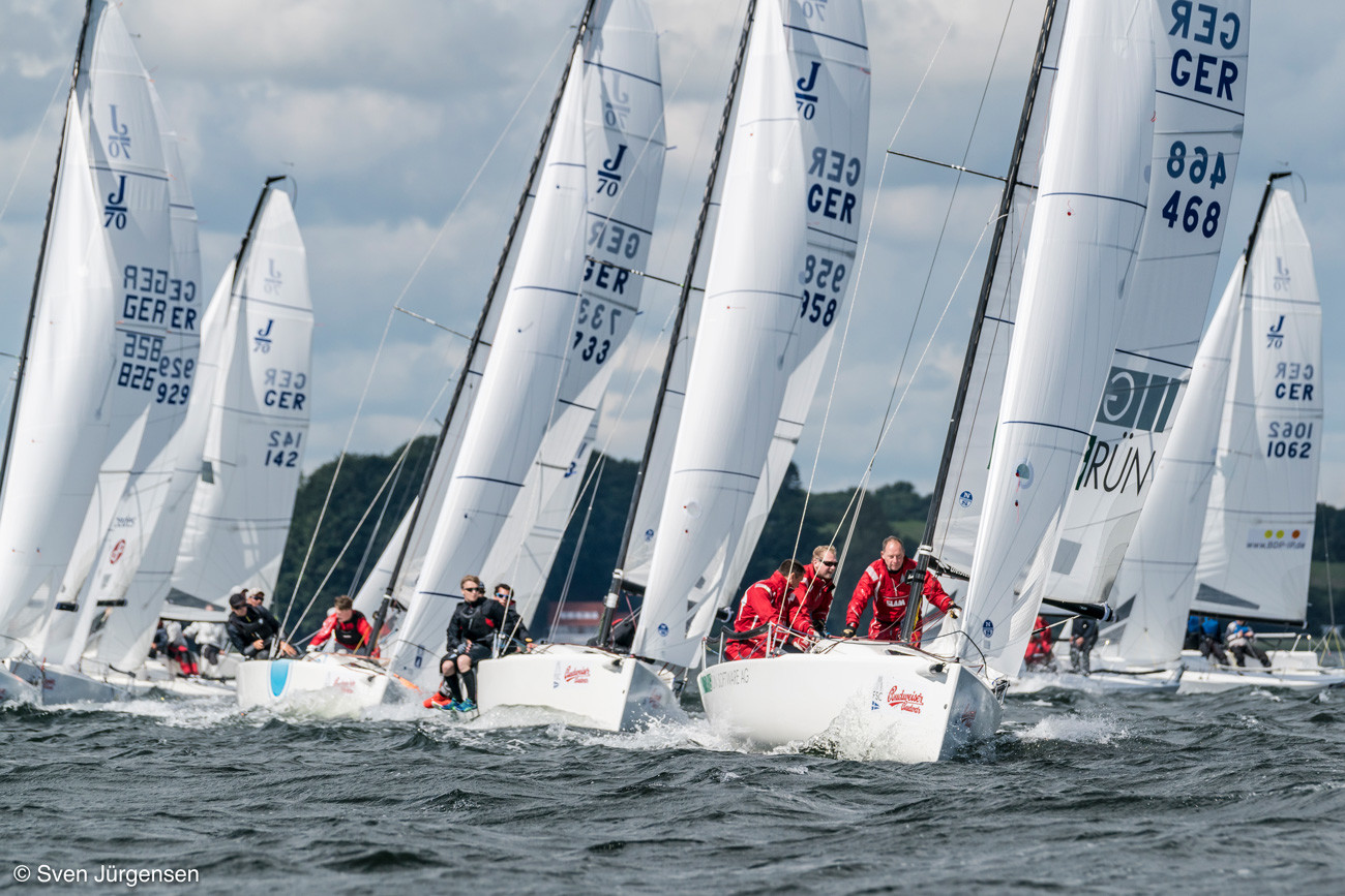 The  GRÜN Sailing Team is German Corinthian Champion. @ Photo: Sven Jürgensen