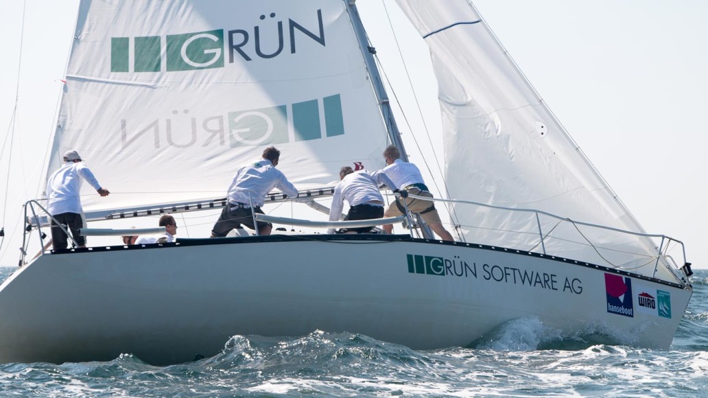 GRÜN Sailing Team: Sport-Sponsoring im Hightech-Segeln