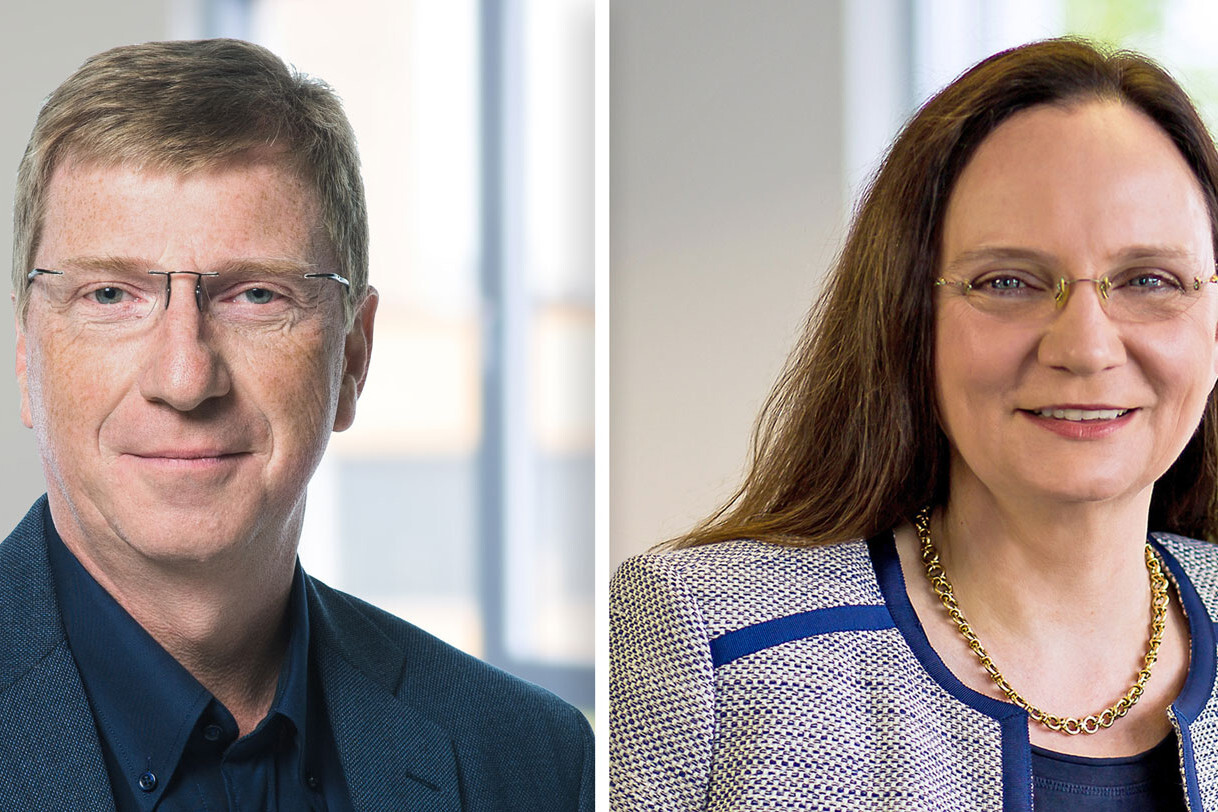 Geschäftsleitung der GRÜN NTX GmbH: Rainer Heckmann (CEO) und Carola Fornoff (COO).