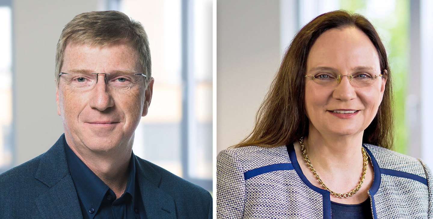 Geschäftsleitung der GRÜN NTX GmbH: Rainer Heckmann (CEO) und Carola Fornoff (COO).