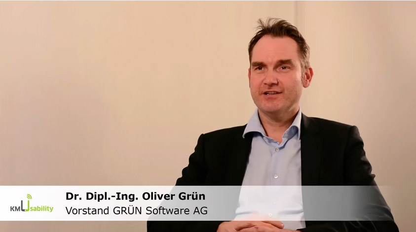 Interview with Oliver Grün about the research project KompUEterchen4KMU