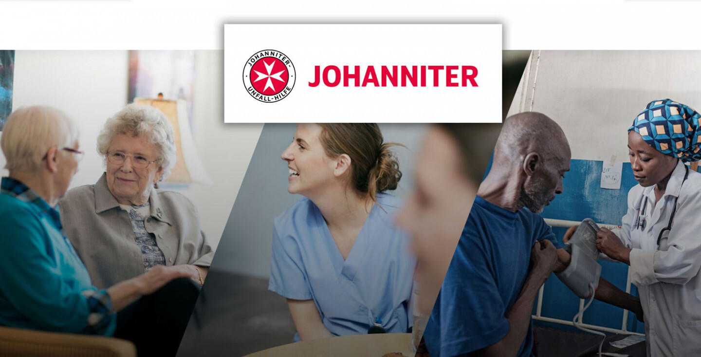 Die Johanniter setzen auf das Online Spendenformular von GRÜN spendino