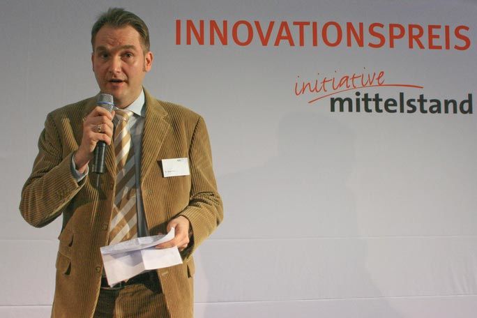Oliver Grün hält Keynote zum Innovationspreis 2008 Oliver Grün hält Keynote zum Innovationspreis 2008