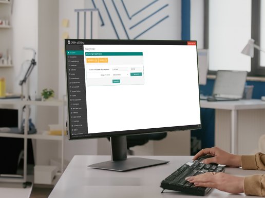 Online Zeiterfassung GR&Uuml;N eZICOM