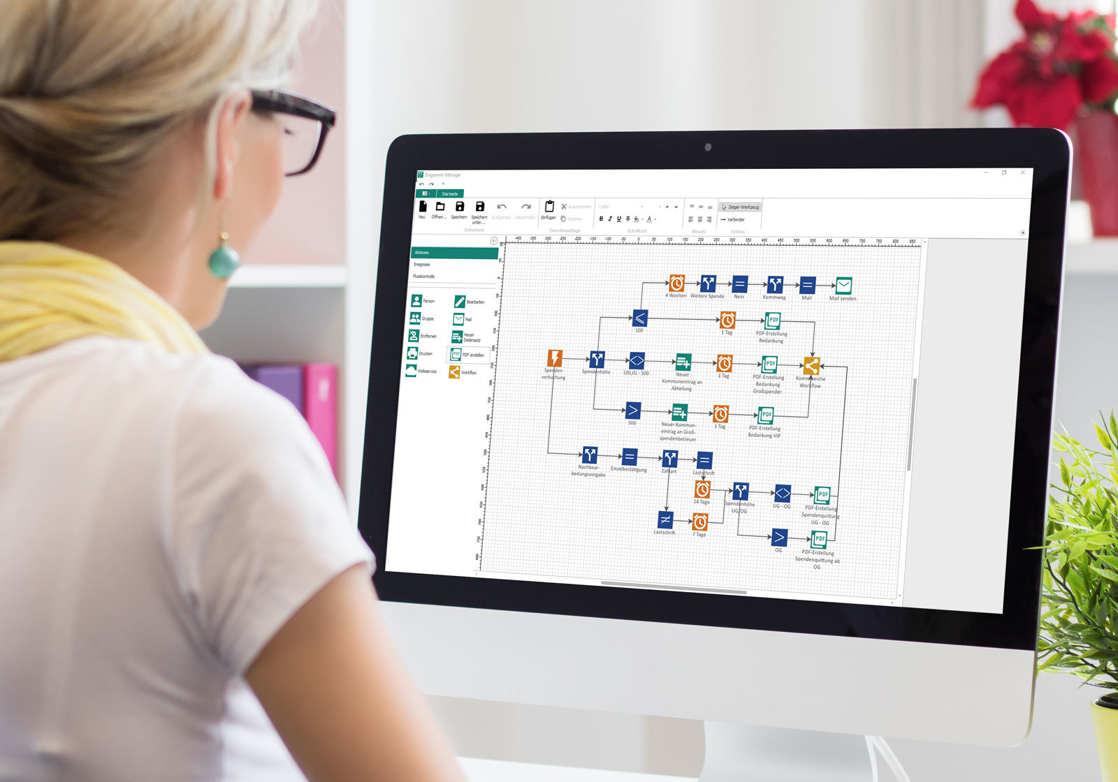 Process automation in GRÜN VEWA.