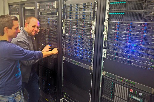 GRÜN- Data center successfully relocated