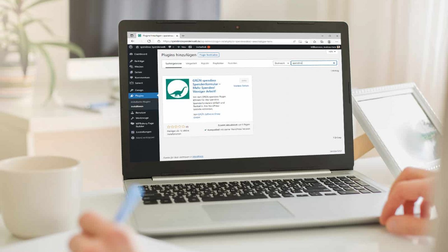 GRÜN spendino veröffentlicht Plugin für WordPress