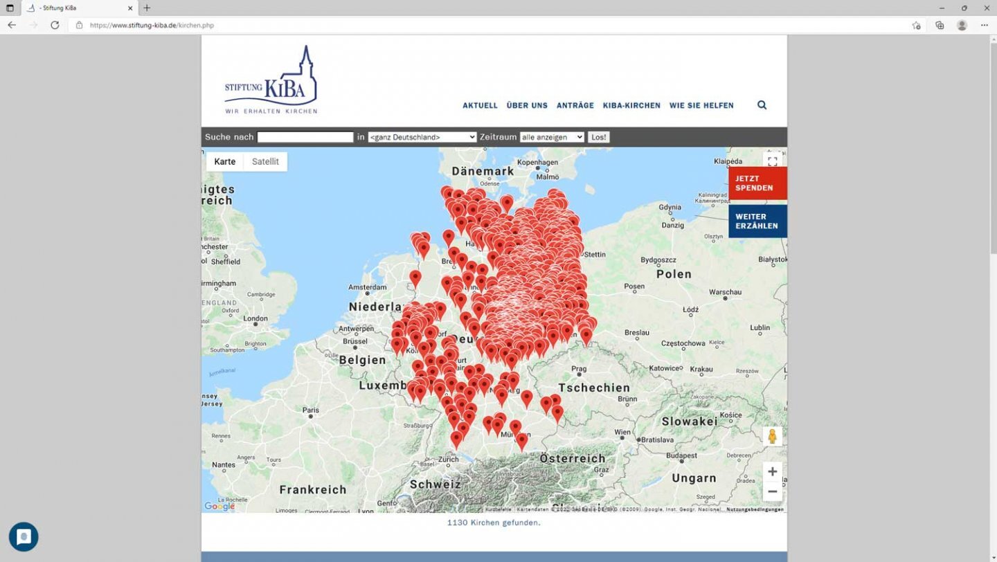 Spendenprojekte der Stiftung KiBa