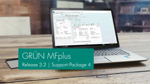 GRÜN MFplus Support Package 4 published.
