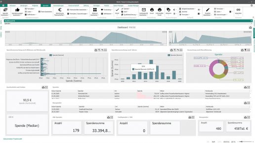 VEWA Spendenbuchhaltung