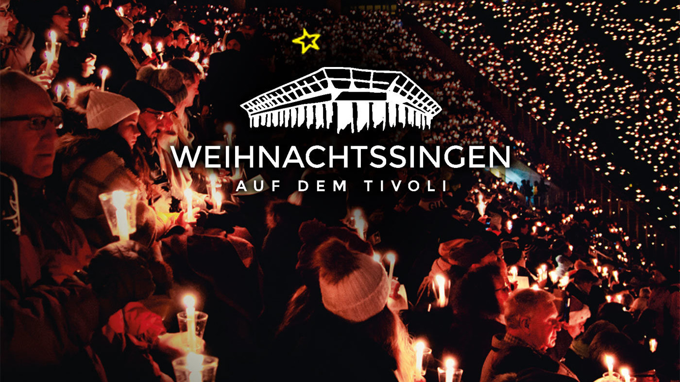 Die GRÜN Software AG unterstützt auch 2019 das Weihnachtssingen auf dem Aachener Tivoli als Sponsor.