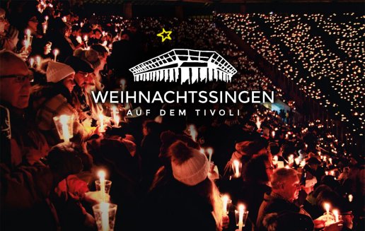 Die GRÜN Software AG unterstützt auch 2019 das Weihnachtssingen auf dem Aachener Tivoli als Sponsor.