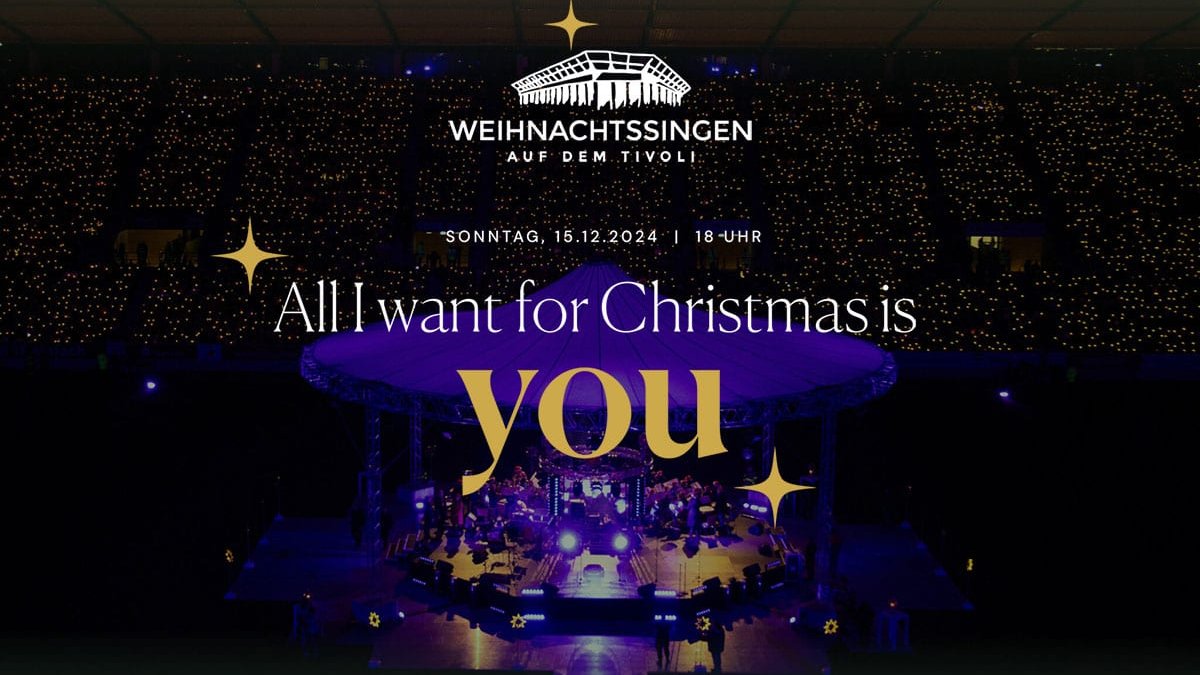 Weihnachtssingen auf dem Tivoli
