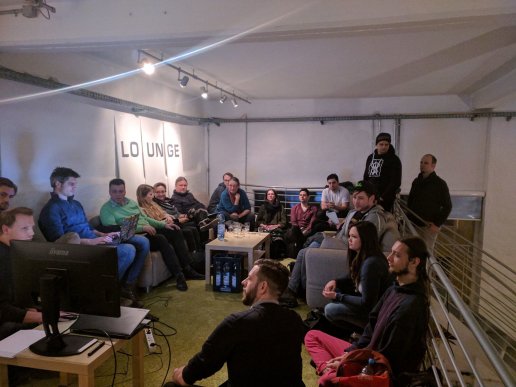 Über 20 Teilnehmer konnten beim 3. WordPress-Meetup im Innenstadt-Büro der Digitalagentur giftGRÜN begrüßt werden.