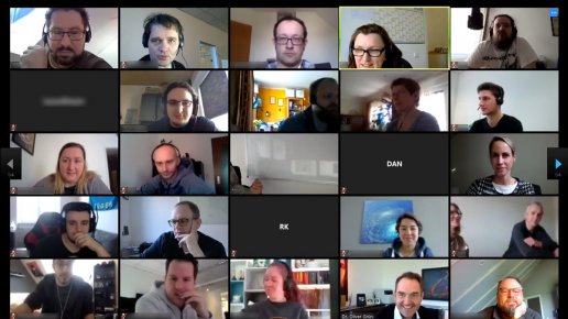 Online-Meetings in Kundenprojekten können über Videokonferenz-Plattformen durchgeführt werden.